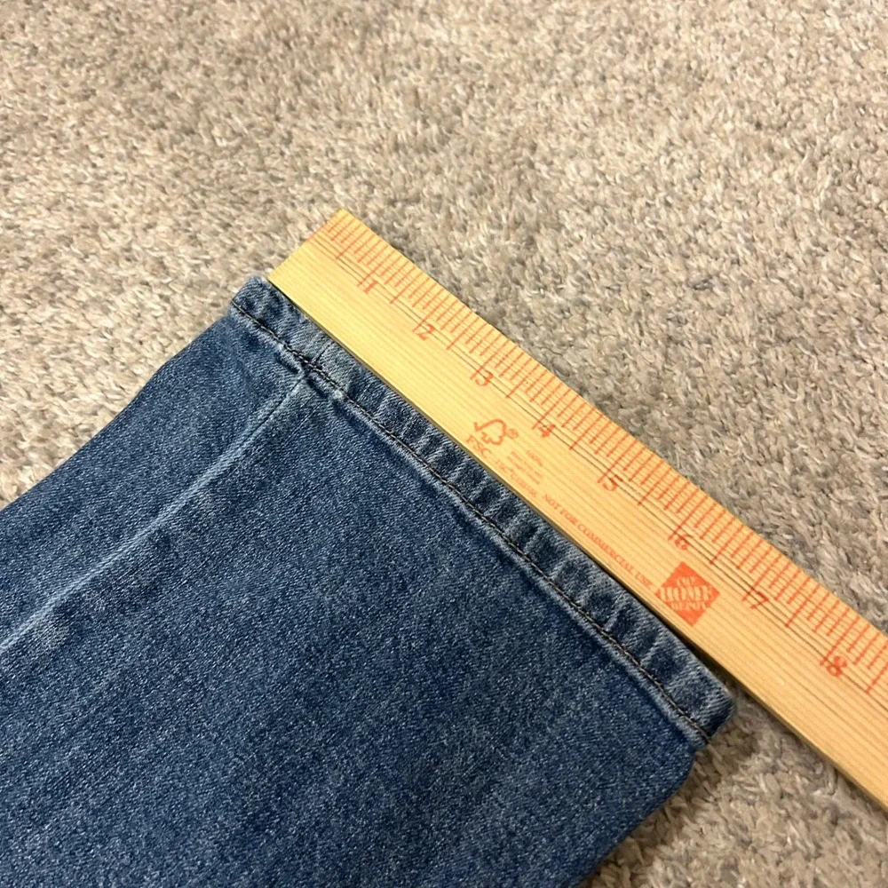 Joe's‎ Jeans The Brixton Size 38X34 Blue Straight Narrow Fit Stretch Denim